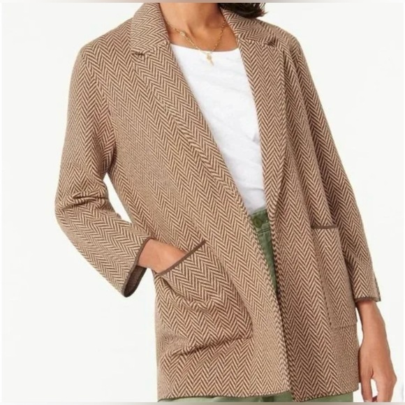 J. Crew Jackets & Blazers - J. Crew Sophie Herringbone Sweater Blazer